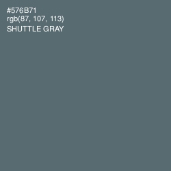 #576B71 - Shuttle Gray Color Image